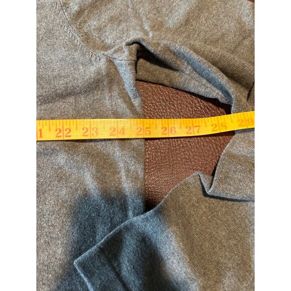 Eddie Bauer Cotton Merino Wool Mens V neck Sweater XL Tall - Picture 4 of 5